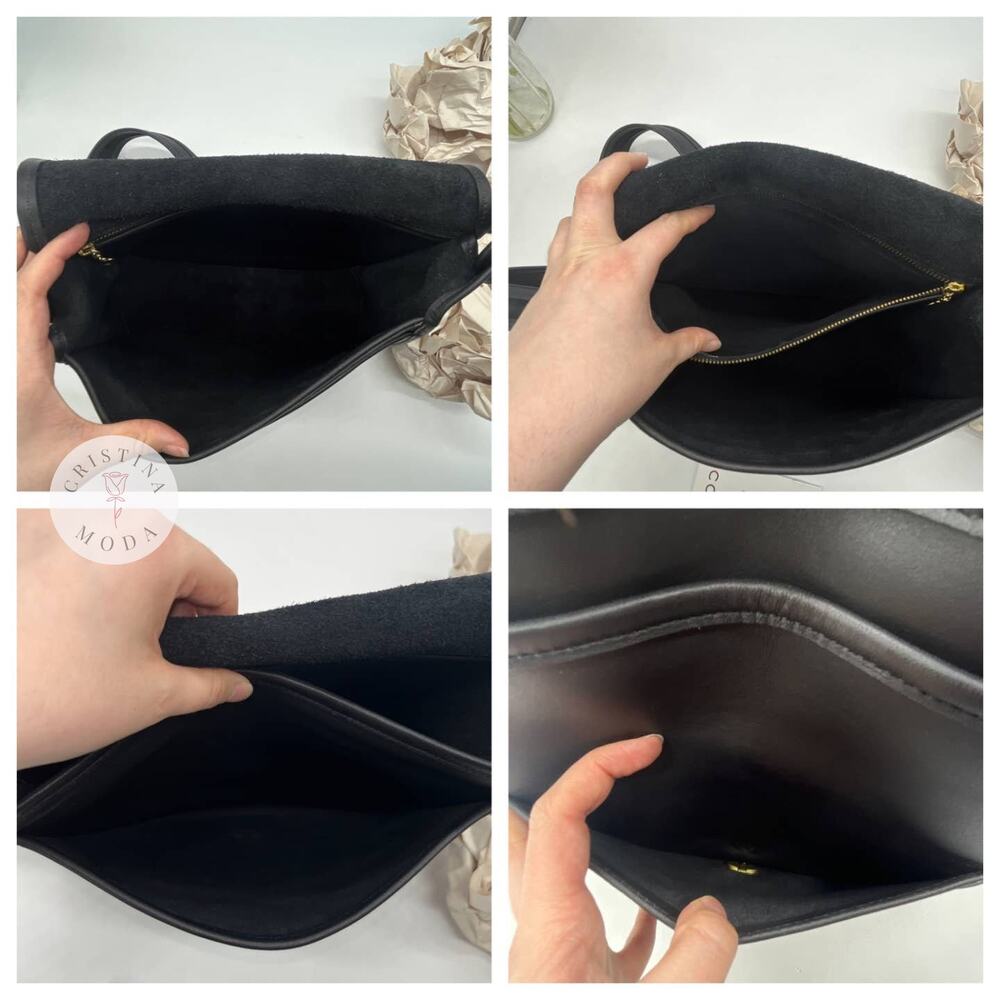 NEW Vintage Coach Stewardess Bag 9525 Black 2000 Costa Rica - Picture 10 of 10